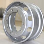 Штампованные диски  22.5×9.00 ET120 10×335 DIA281, сталь, серебристый
